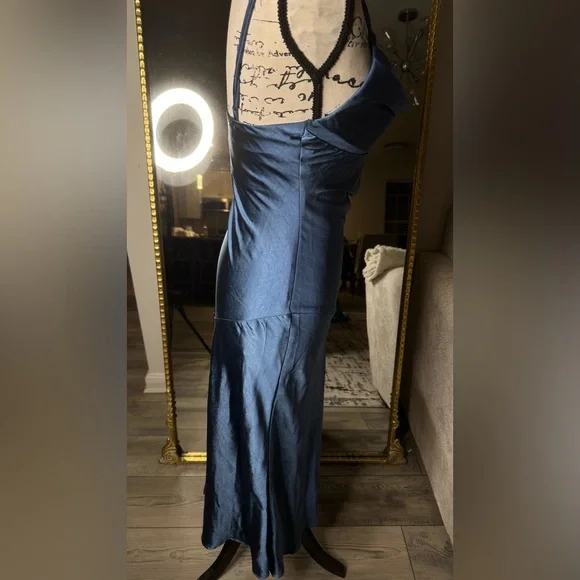 Hello Molly Midnight Blue Midi Dress - Picture 8 of 13